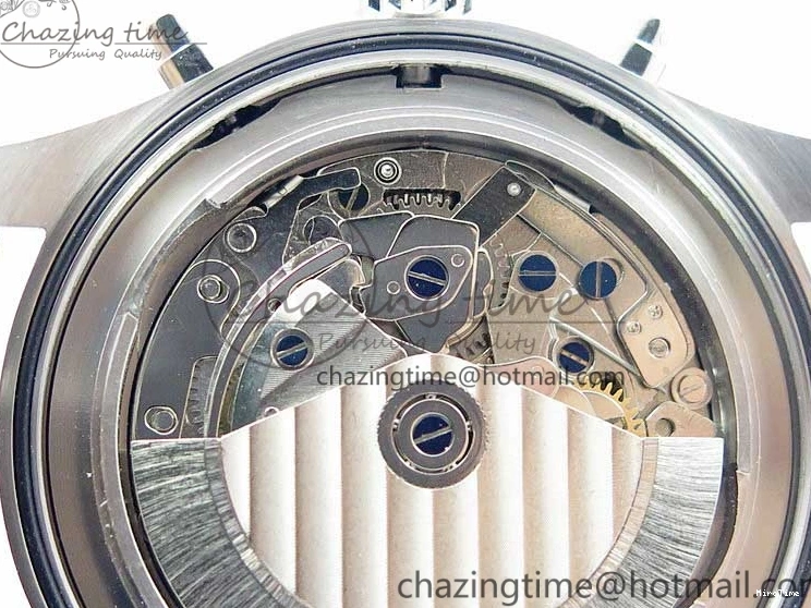 MIROTIME 0321 Pilot Chrono IW377726 ZF 1:1 Best Edition Green Dial on Brown Leather Strap A Trendsetting 7125